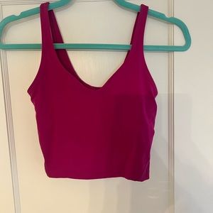 Pink LuluLemon align tank